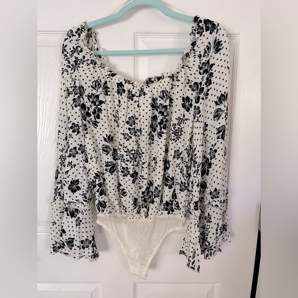 Free People | One On One Date Bodysuit | Tea Combo - Picture 6 of 8